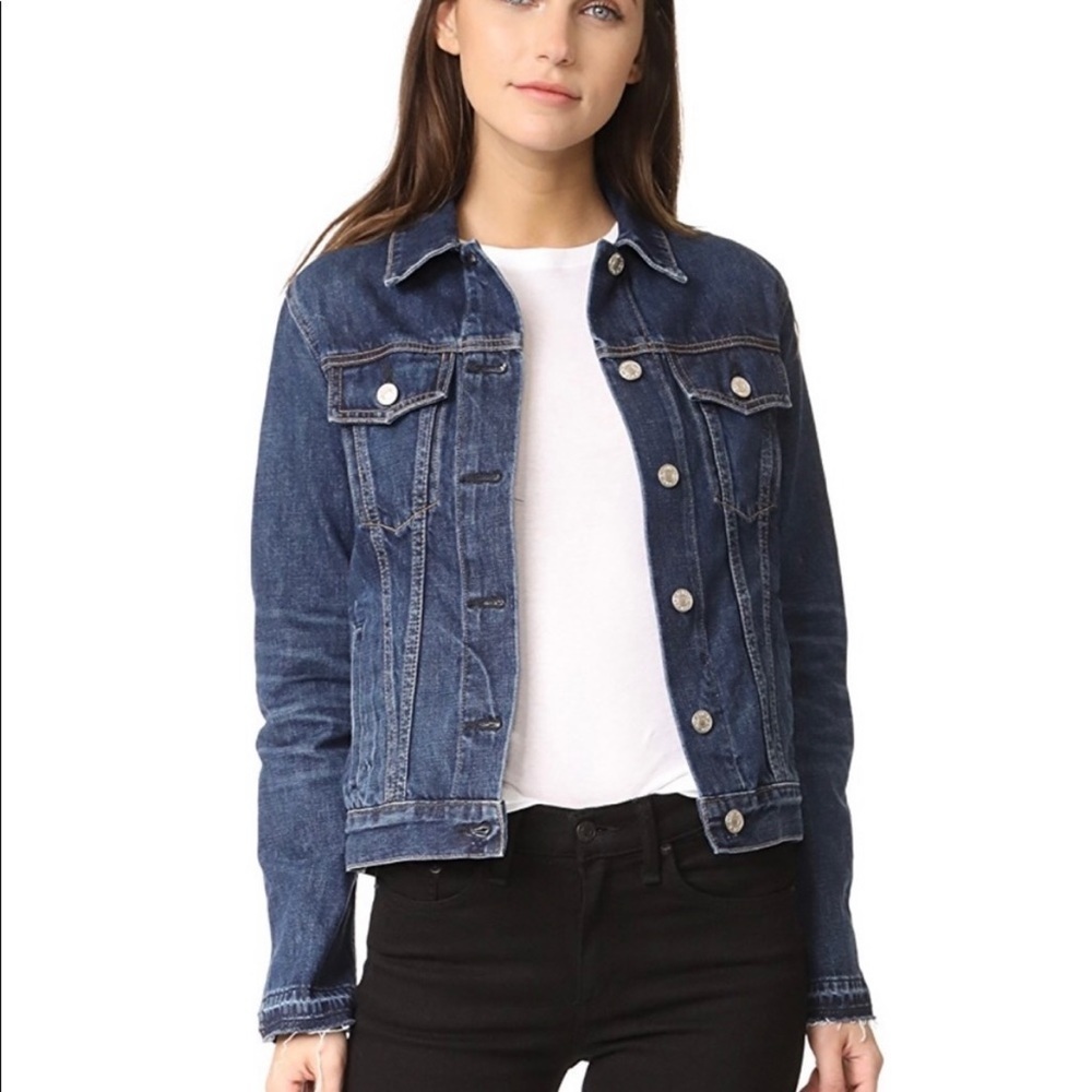 Rag & Bone Cuffless Jean Jacket